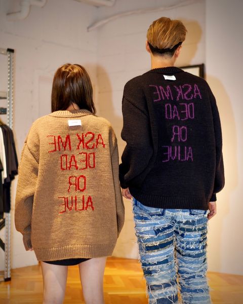 doublet 24AW 新作ACTING ZOMBIE KNITWEAR style.2024.9.13