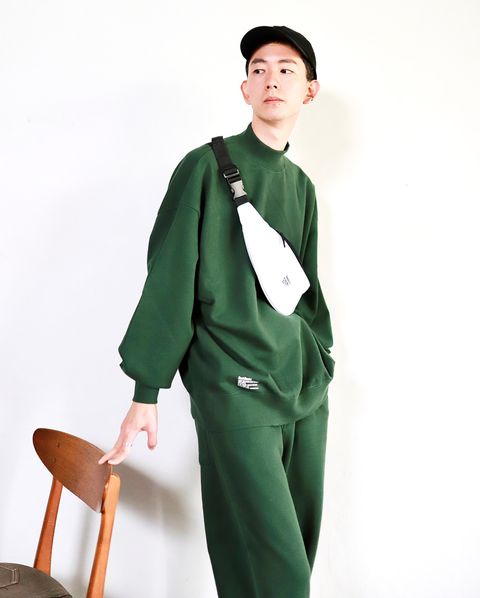 FreshService フレッシュサービス 23AW LIGHT OZ MOCK NECK SWEATスタイル