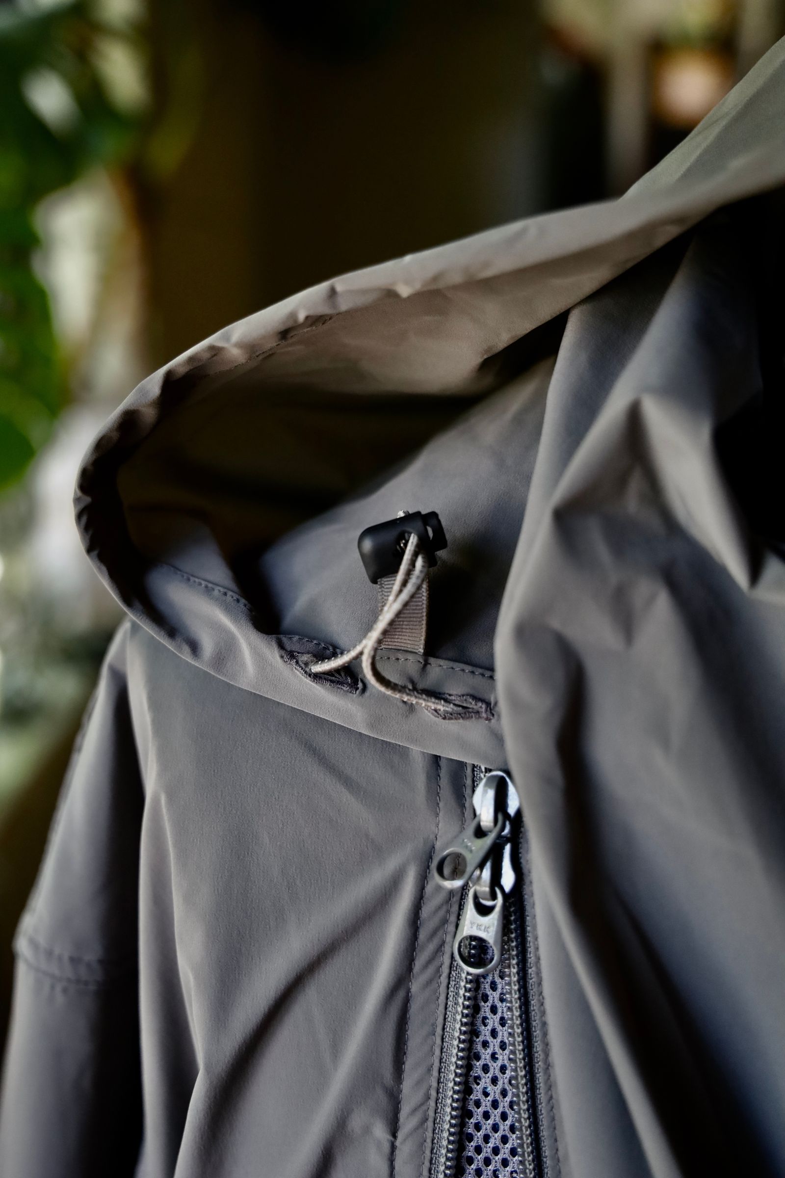 is-ness イズネス24SS TECHNICAL VENTILATION JACKET(24SS_08_1006JK04)CHARCOAL