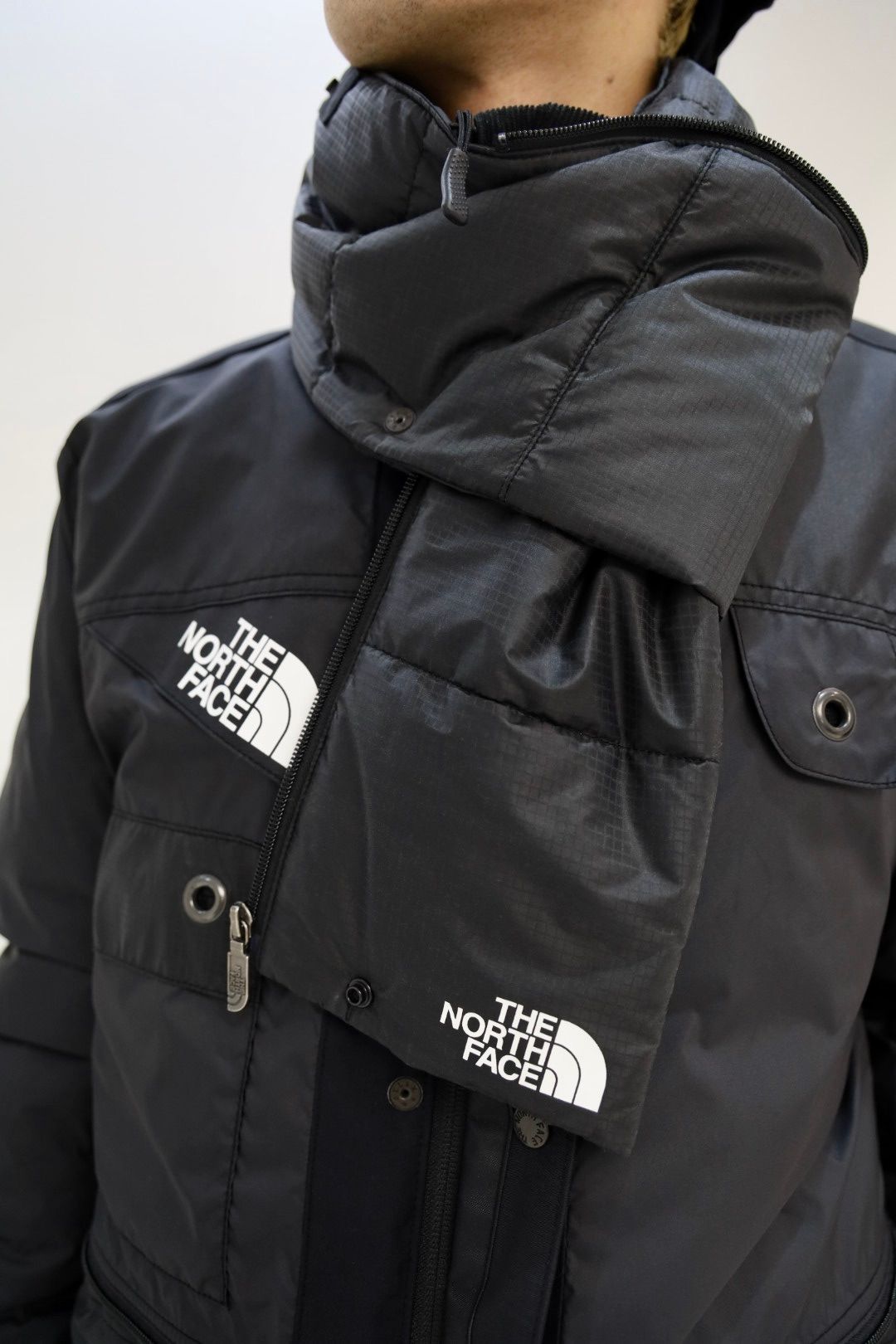 eYe JUNYA WATANABE MAN  THE NORTH FACE エステルタフタ他素材ミックスジャケット10月18日(土)新作発売！