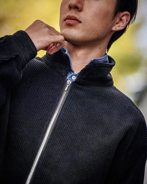 A.PRESSE Wool Corduroy Bomber Jacket スタイル 11月30日(土)新作発売！