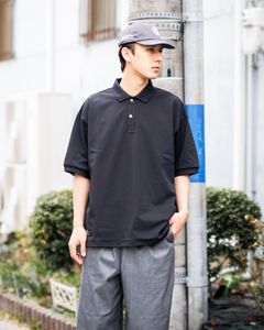 フレッシュサービス DRY PIQUE JERSEY S/S POLO(FSC253-70010B)BLACK★7月26日(土)発売！