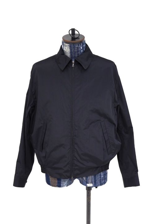 blurhms ブラームス 26SS Poly-Silk Zip Jacket(BHS26S008)Black☆2月13日(金)新作発売！