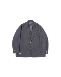 フレッシュサービス WOOL SERGE COLLEGE BLAZER (FSC261-10212)GRAY★2月14日(土)発売