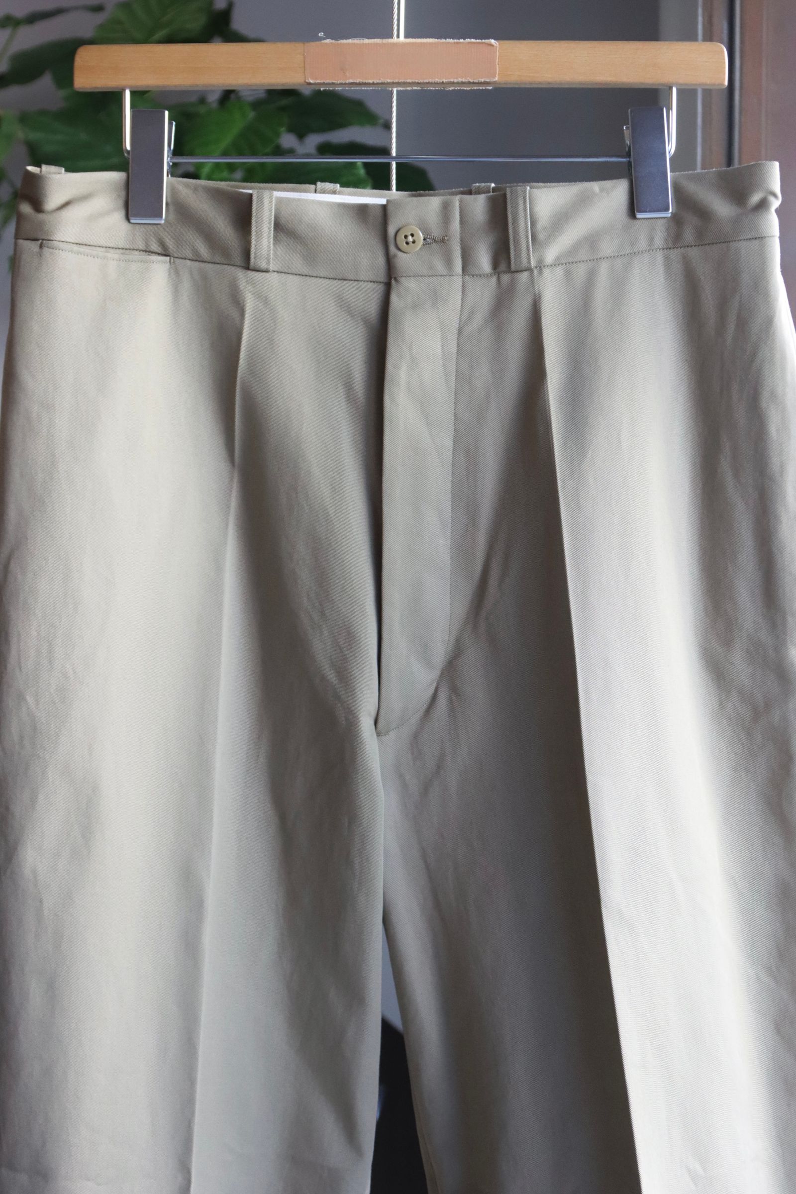 ブラームスルーツストック 25FW 2046D Chino Pants(bROOTS24F20F25)DustyBeige