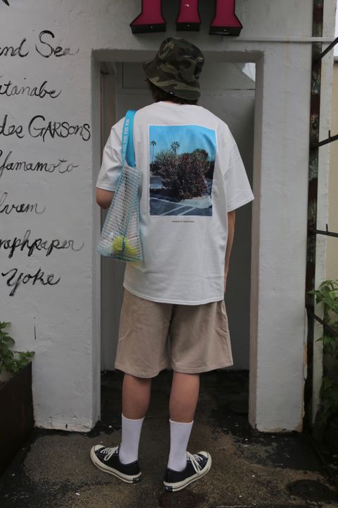WIND AND SEA SEA "flower"PHOTO (SATIN) T-SHIRT(WDS-20S2-CS-07)"WHITE".2020.7.10.