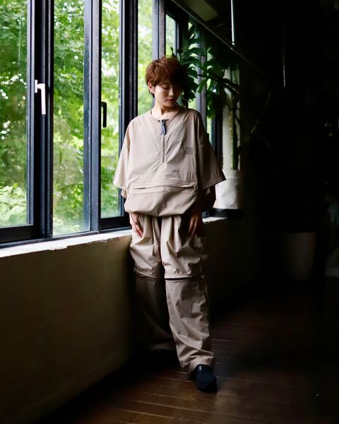 S.F.C-Stripes For Creative- 新作HALF ZIP NYLON SET UP style.2023.6.16