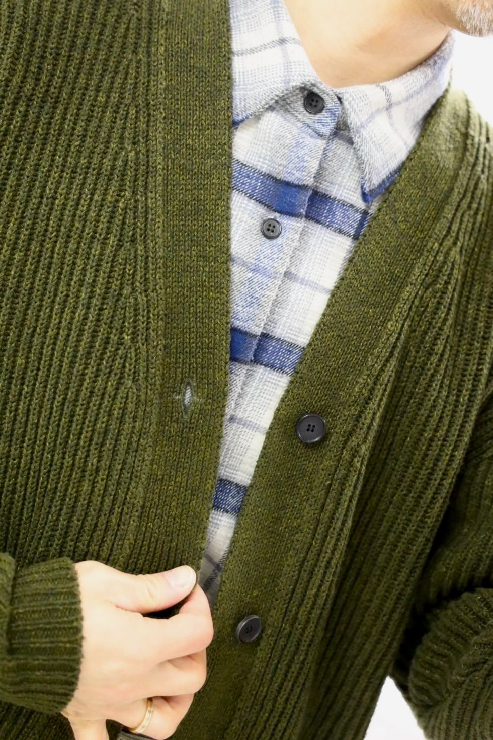 A.PRESSE 2026 STYLE1 Washed Silk Cotton Pique Pantsスタイル