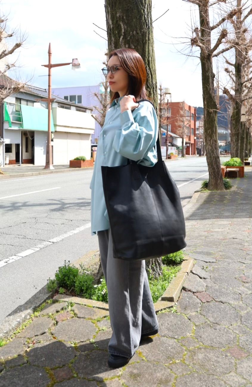 Morphee / モルフェ  トートバッグ BIG TOTE TYPE4 (XL-T4) BLACK☆新作発売！