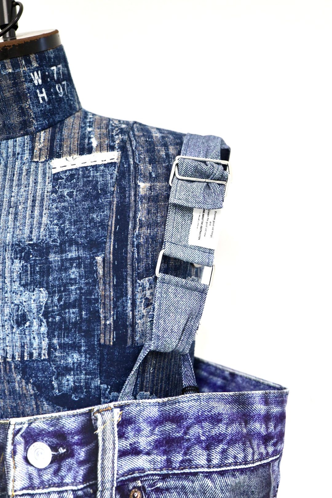 トーキングアバウト ジ アブストラクション26SS PRINT FAT PT(26SS-PT-007)DENIM☆新作発売！