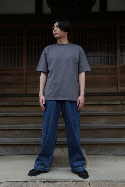 Graphpaper 2-Pack S/S Pocket Tee style.2021.5.15.