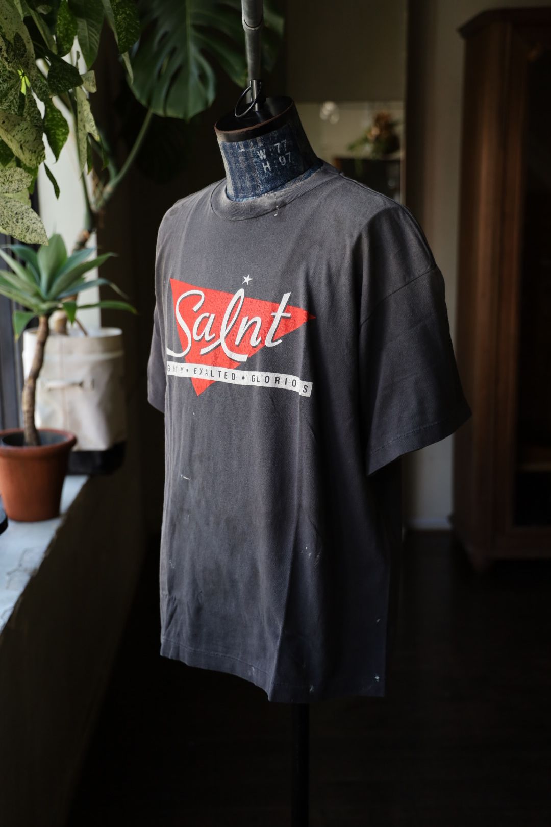 セントマイケル Tシャツ MIGHTY SAINT SS TEE(SM-HR1-0000-006)BLACK☆7月19日(土)発売！