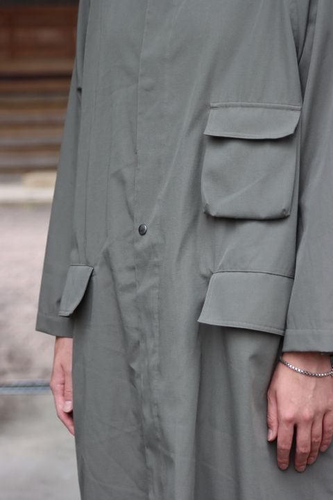 YOKE DESERT STORM OVERCOAT(YK21AW0239C) style.2021.9.13.