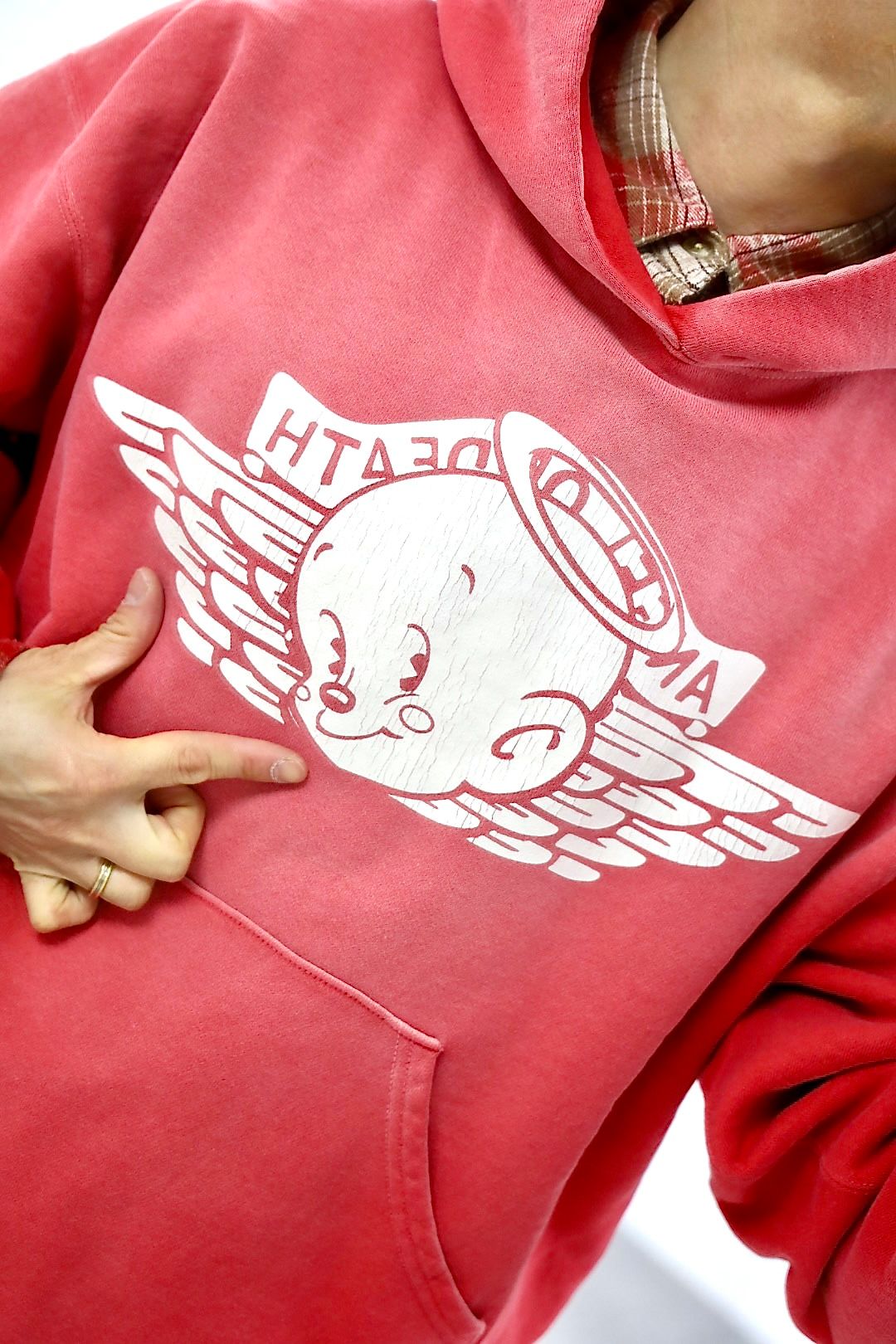セントマイケル 26SS BABY MICHAEL HOODIE(SM-MK8-0000-060)RED