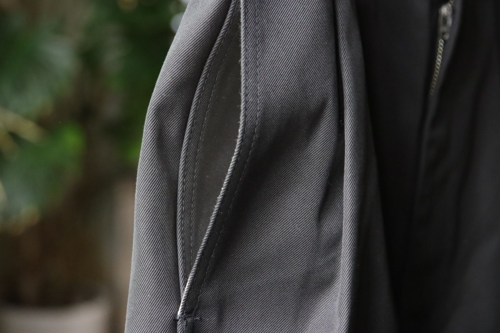 イズネス23SS ワイドチノパンツ WIDE CHINO PANTS(16PT02T02-1)BLACK