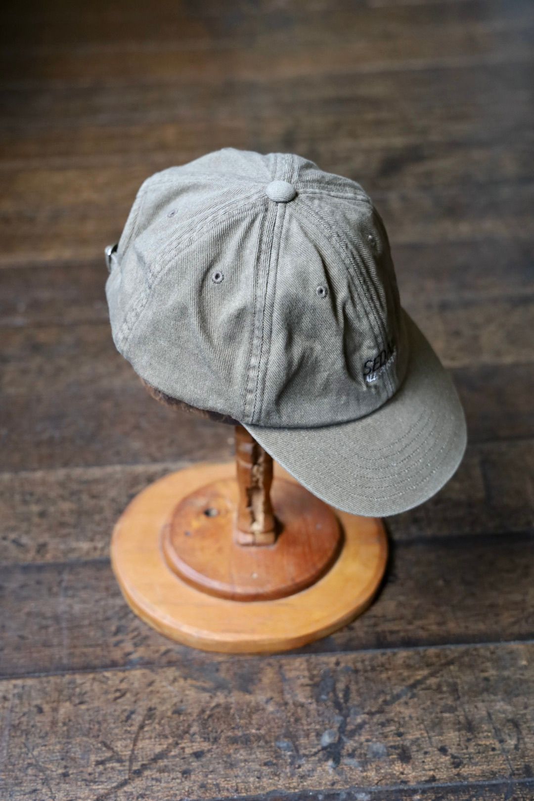セダンオールパーパス FW25 OG Logo Vintage Washed Cap(SD25F-CP02) Dark Khaki☆8月23日(土)発売！