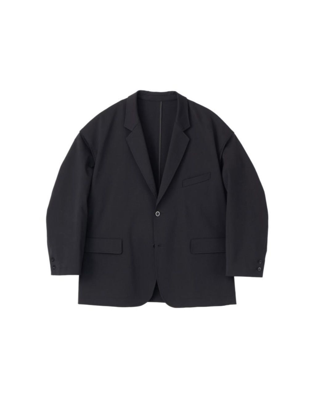 グラフペーパー26SS Compact Ponte Jacket (GM261-20039B)BLACK ☆12月20日(土)発売！