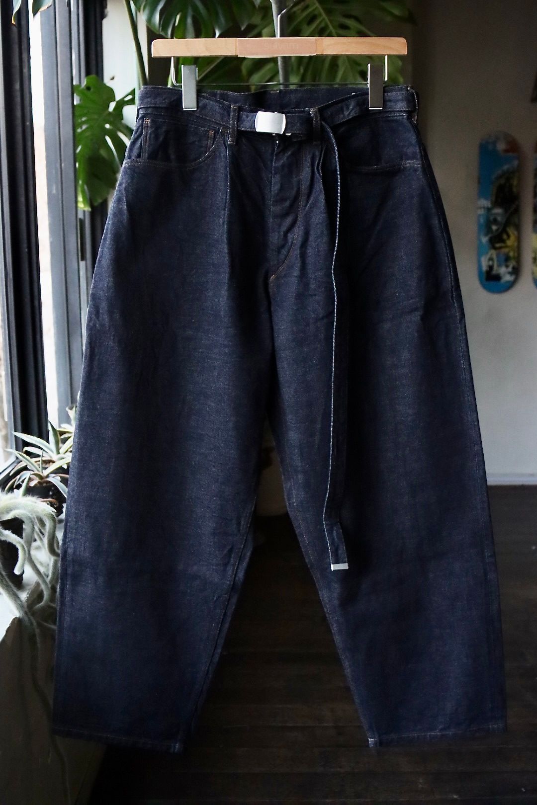 blurhms - ブラームス 23SS デニム 12.9oz Selvage Denim GI-belt