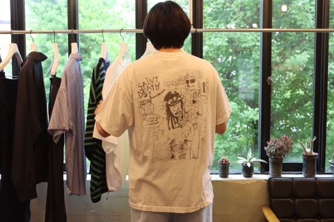 ©SAINT M×××××× セントマイケル22SS ×DENIM TEARS SAINT DEATH TEE style.2022.4.26