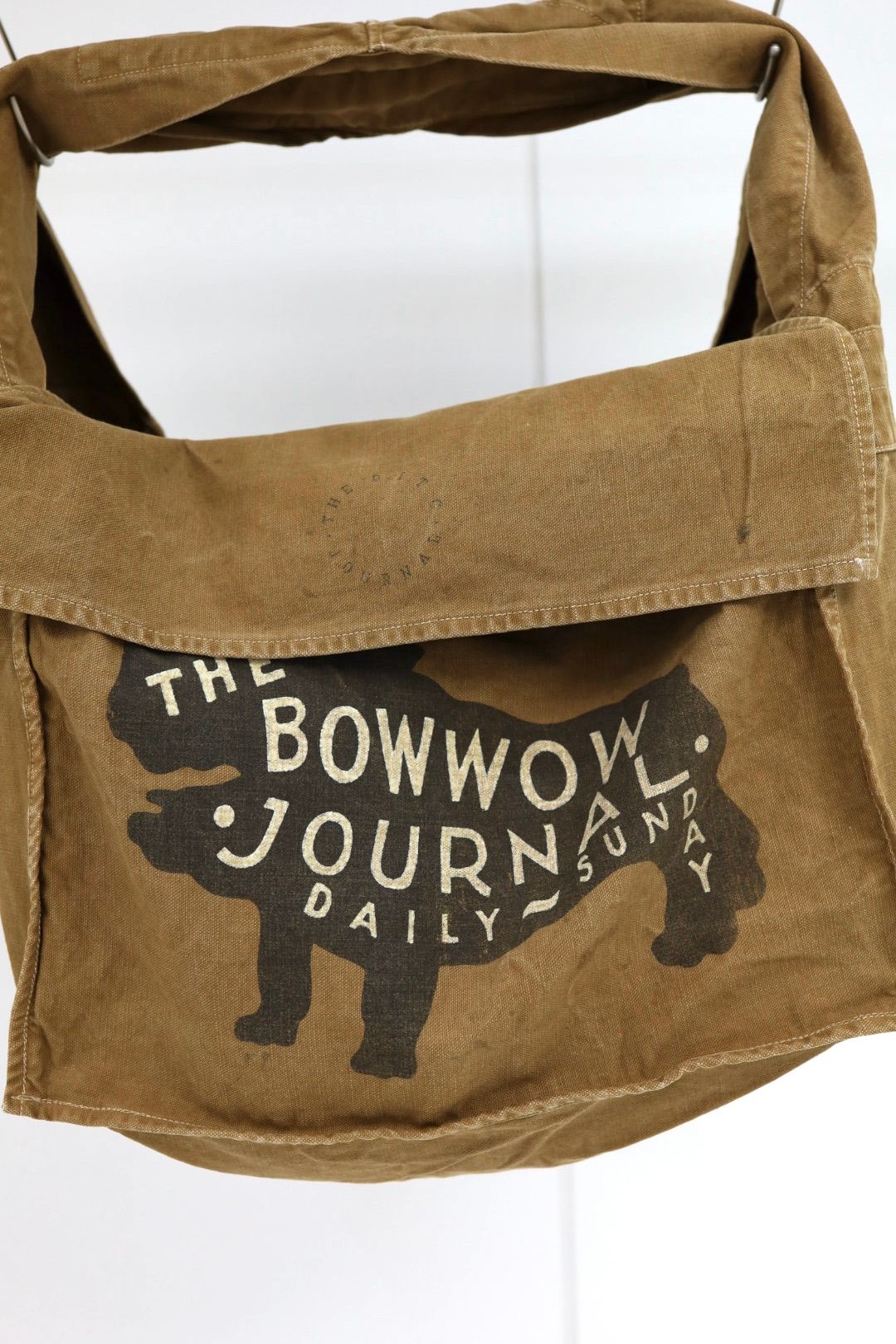 BOW WOW 26SS バウワウ THE BOW WOW JOURNAL NEWSPAPER BAG AGED(BW261-BJNB)BROWN