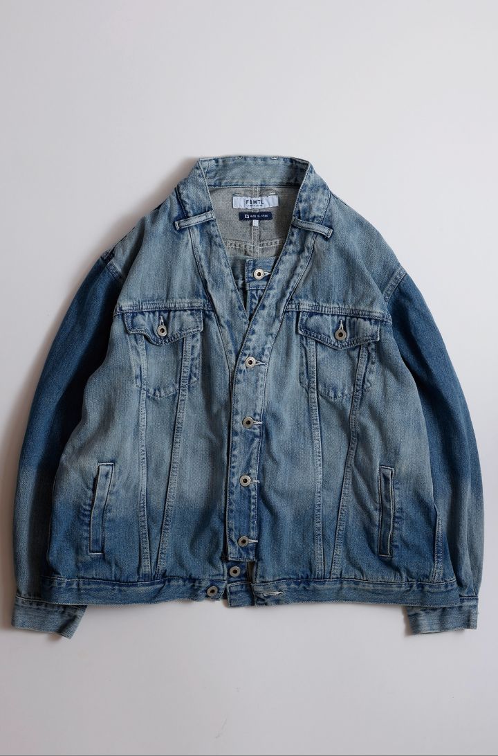 ファンダメンタル 26SS DENIM T-FORM JACKET 3YR WASH(FA26JK19U)INDIGO☆新作発売！