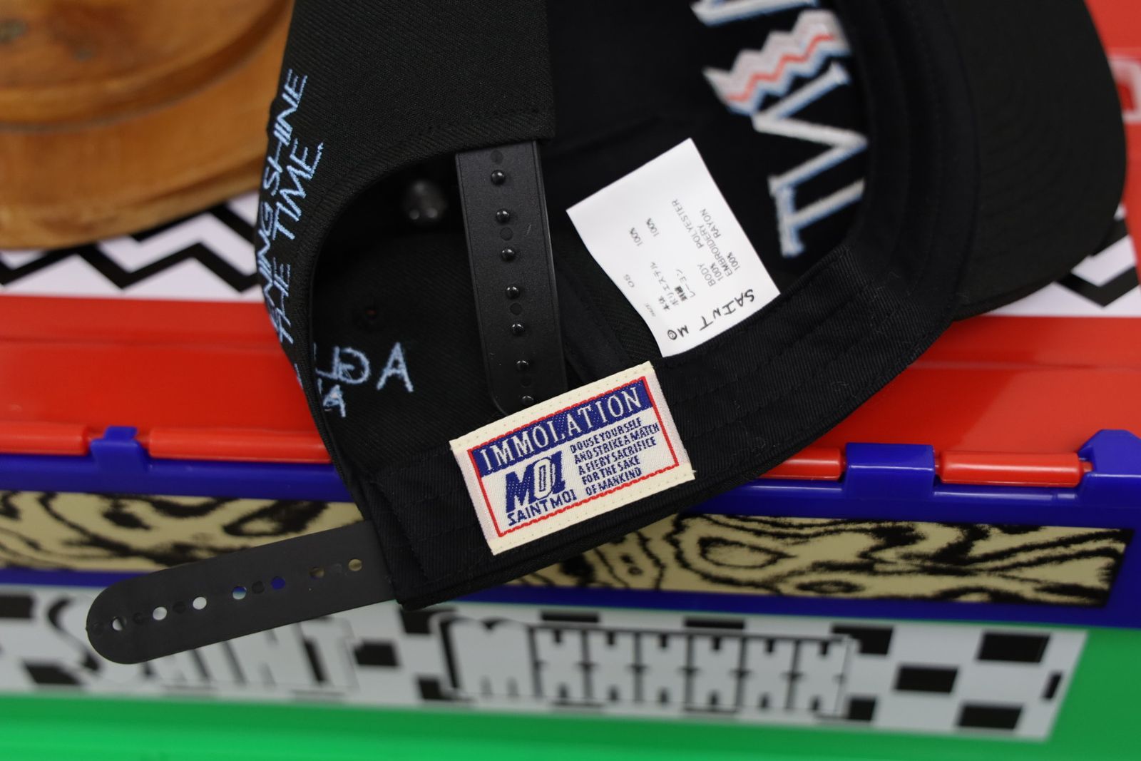 セントマイケル 26SS CAP/SAINT(SM-MK8-0000-079)BLACK