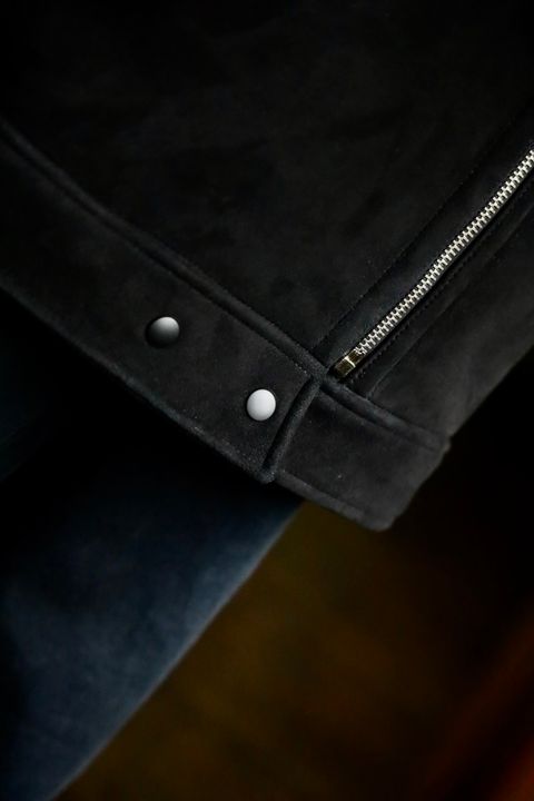 Graphpaper Sheep Mouton Aviator Jacketスタイル.2024.8.31.