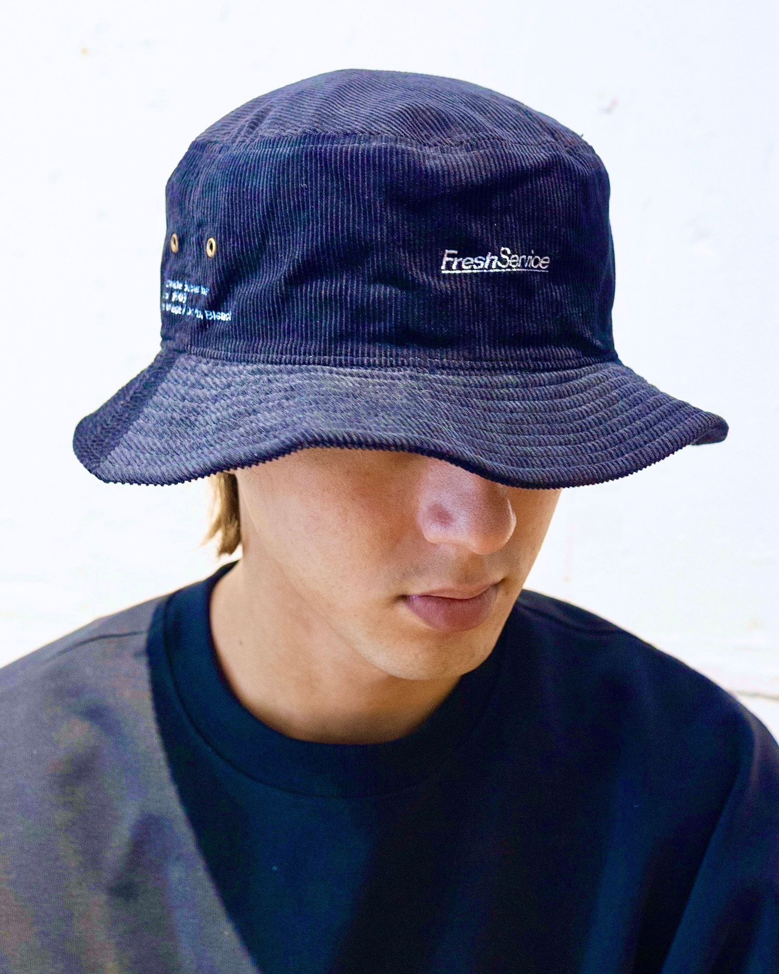 フレッシュサービス CORDUROY CORPORATE HAT(FSP243-90087B)NAVY