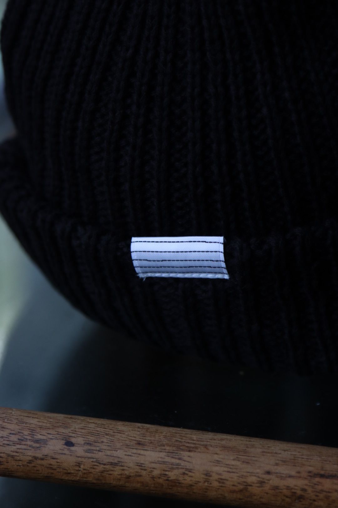 S.F.C 23FW BRIM KNIT CAP(SFCFW23AC03)Black