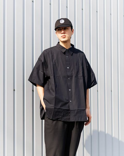フレッシュサービス CORPORATE UNIFORM S/S SHIRT(BLACK)