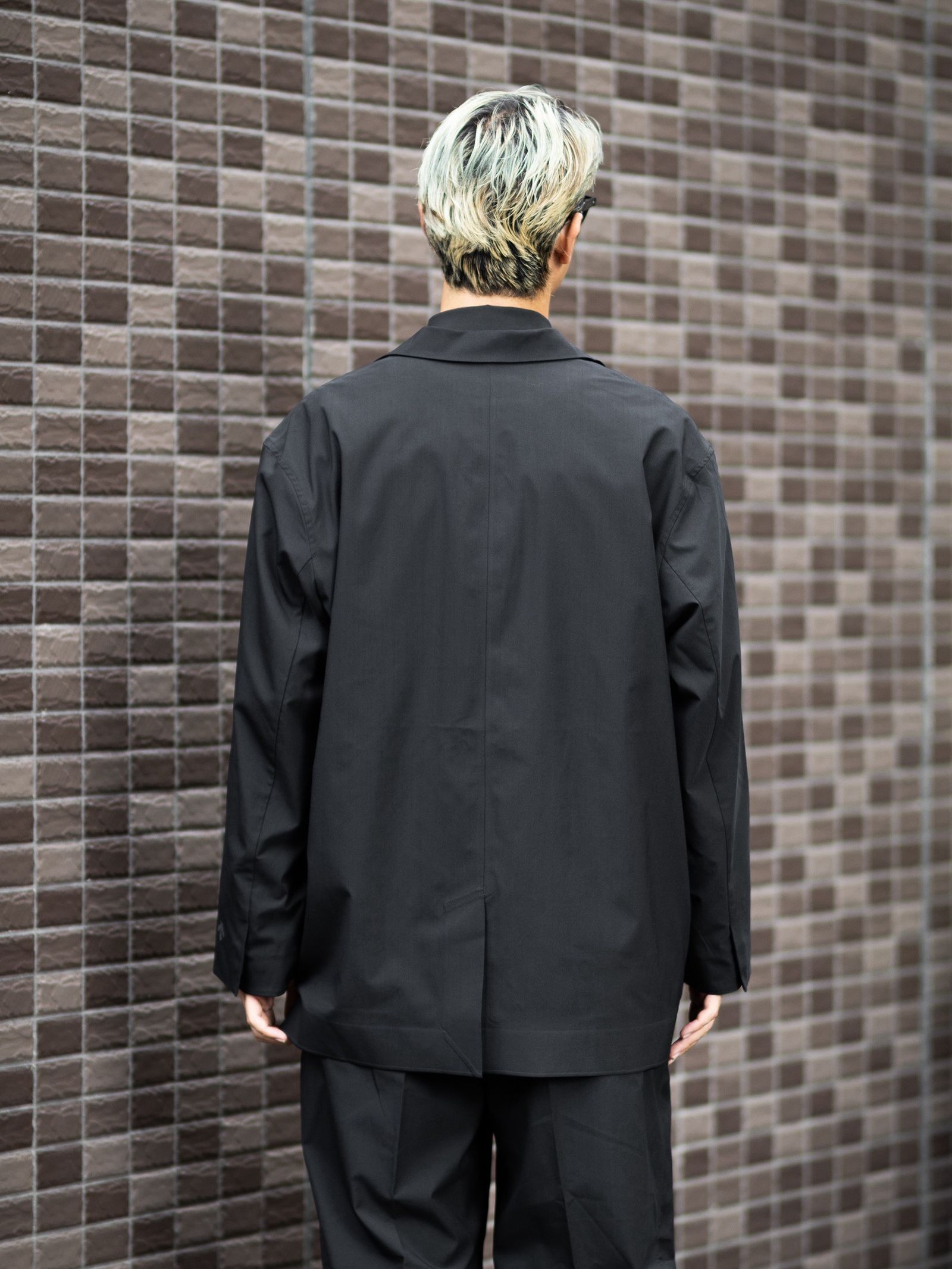 グラフペーパー DESCENTE for Graphpaper Single Breasted Jacket(DU263-20001)BLACK ☆10月24日(土)発売！