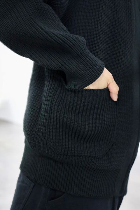 COMME des GARCONS HOMME 26SS 綿エステル片畦カーディガンスタイル2026.3.13.