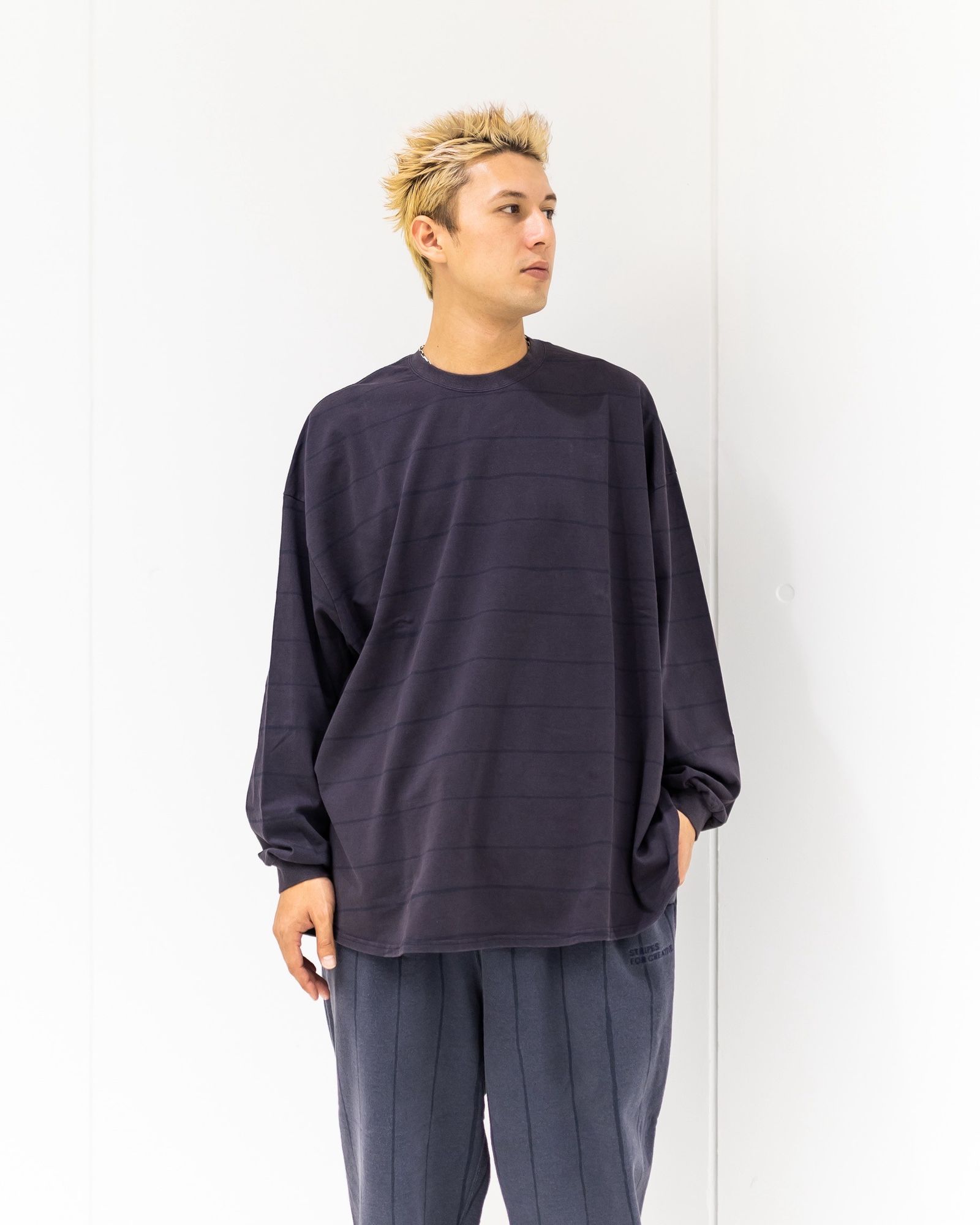 SFC 25 FW SIDE STRIPE SUPER BIG LS TEE 9月20日(土)新作発売！