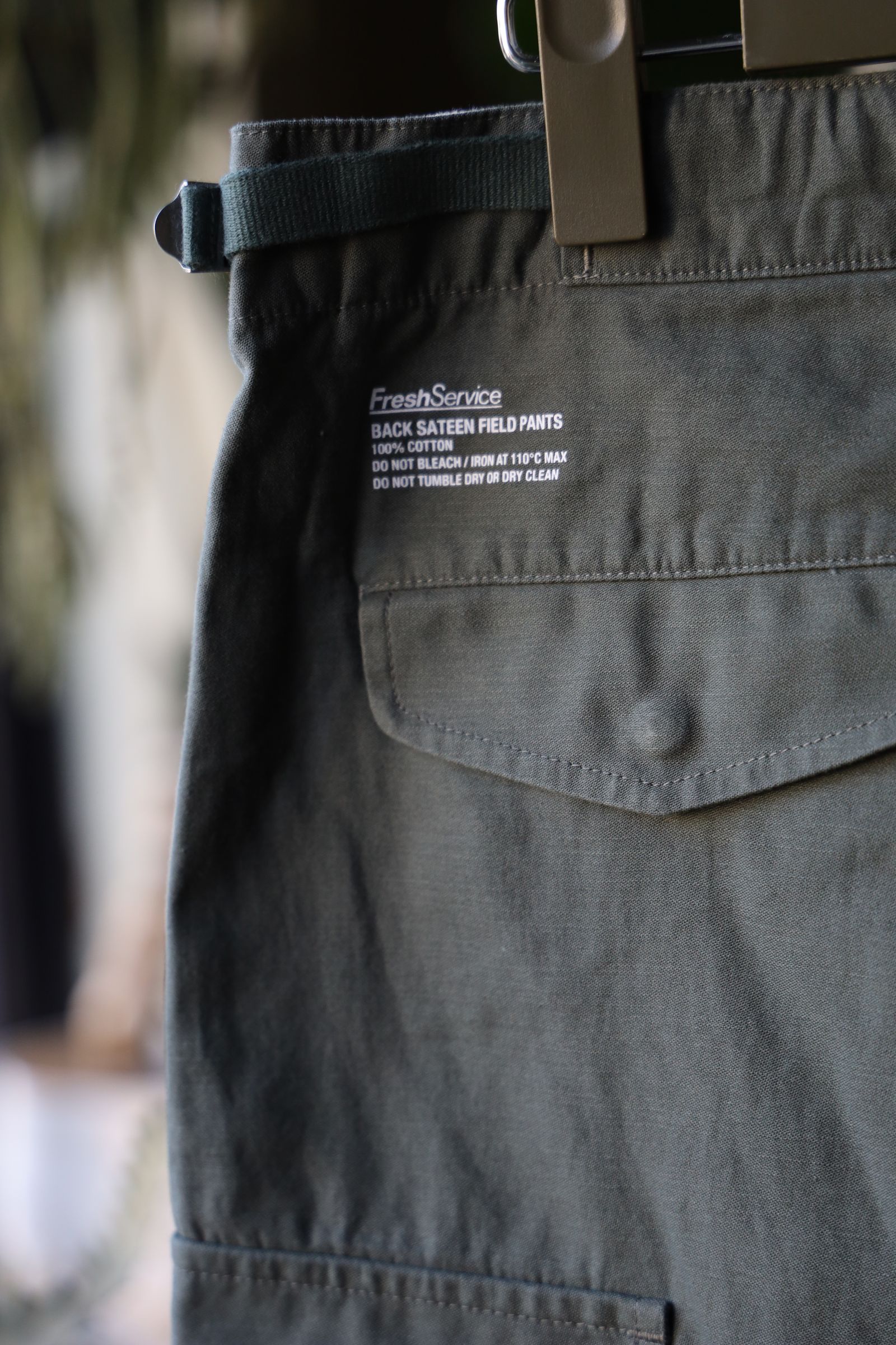 FreshService - フレッシュサービス BACK SATEEN FIELD PANTS