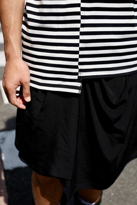 Yohji Yamamoto 新作天竺ボーダー Tシャツ 新作発売！