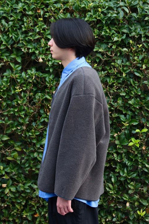 Graphpaper Wool Boa Liner Blouson(GM213-70207) style.2021.10.25.