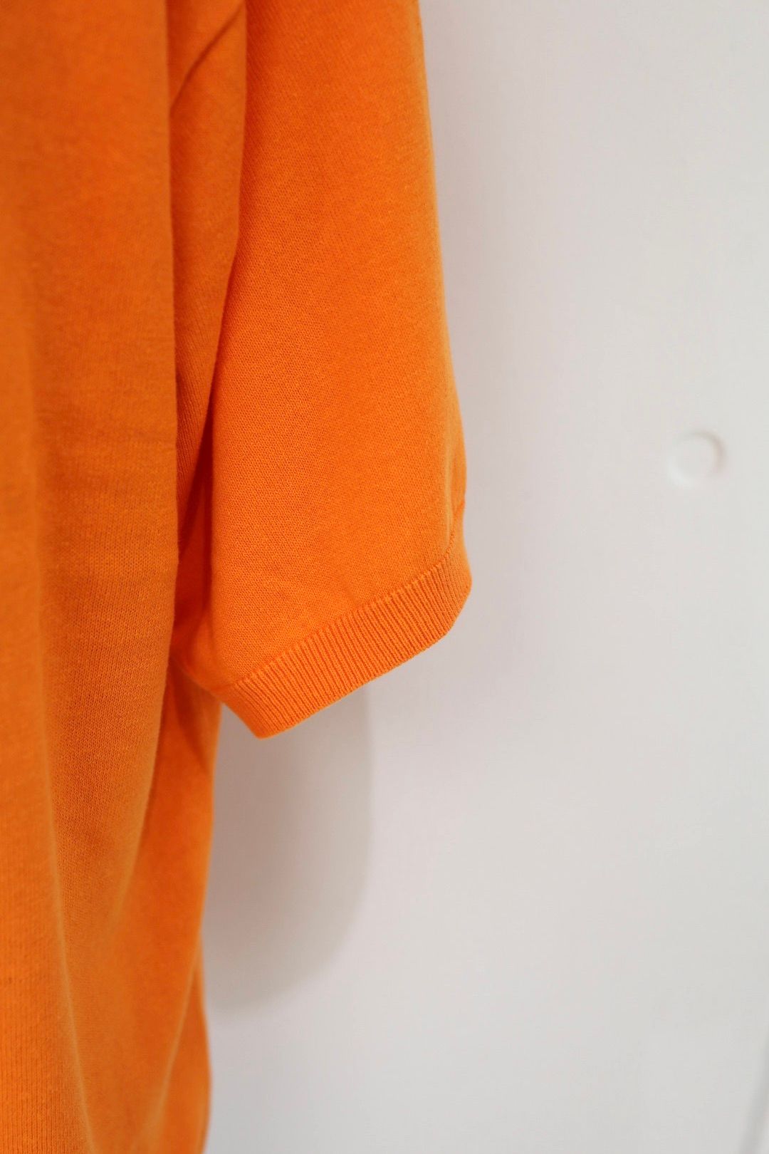イズネス 26SS Knitted Polo Shirt (26SS_44_1008SSPOLO01)ORANGE☆新作発売！