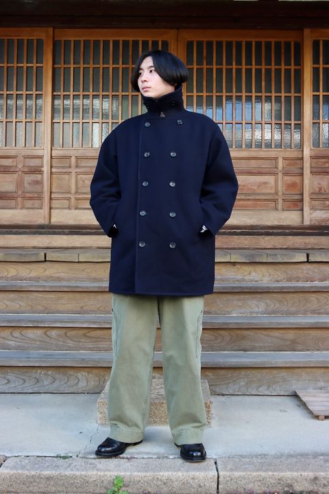 A.PRESSE Pea Coat style