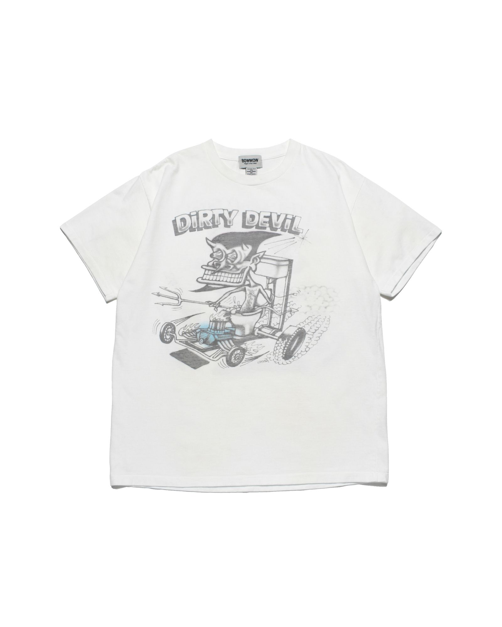 BOW WOW SKETCH DEVIL OVER MOON TEE(BW26U-SDOMT)WHITE☆9月5日(土)11:00発売！