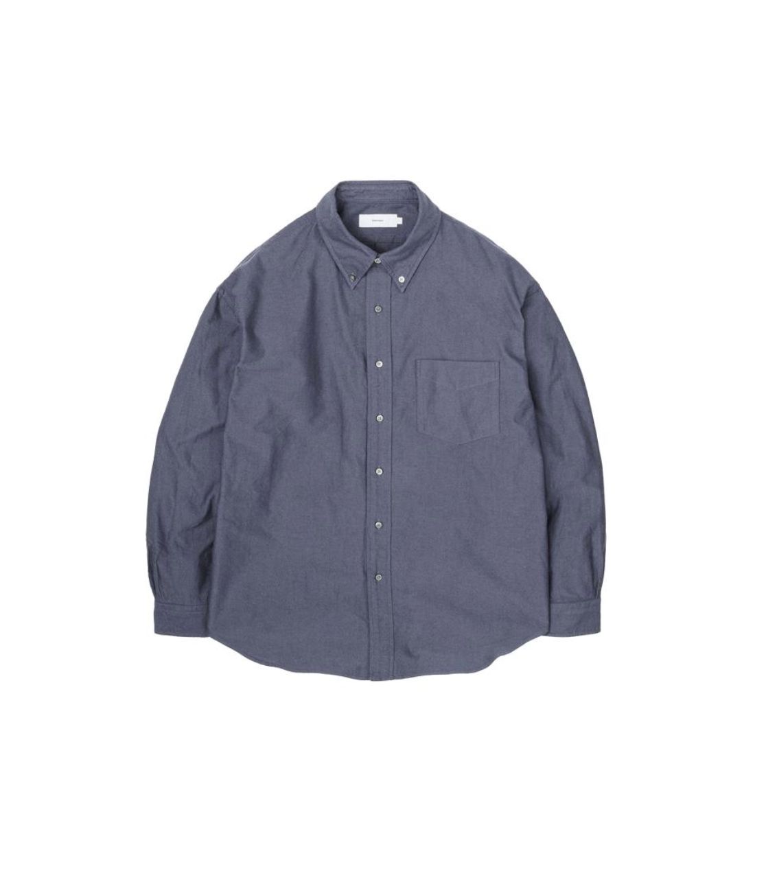 グラフペーパー26SS Oxford L/S B.D Box Shirt (GM261-50020B)GRAY☆1月10日(土)発売！