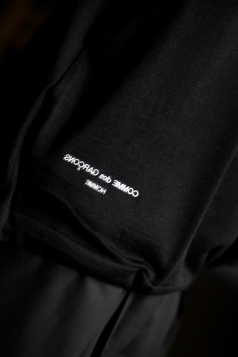 COMME des GARCONS HOMME 天竺プルオーバーMIXスタイル.2024.8.4.