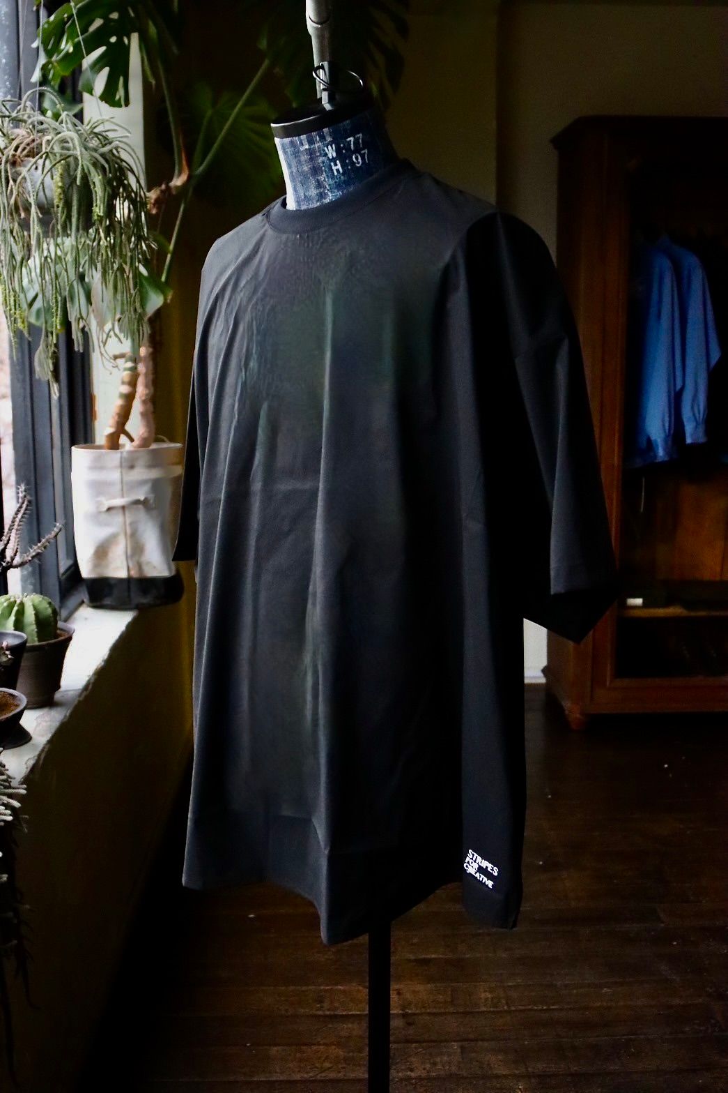 S.F.C 24SS エスエフシー BIG NYLON ROUND SS TEE (SFCSS24S06)Black