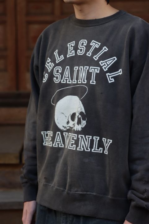 ©SAINT M×××××× スカルスウェット"BLACK"style