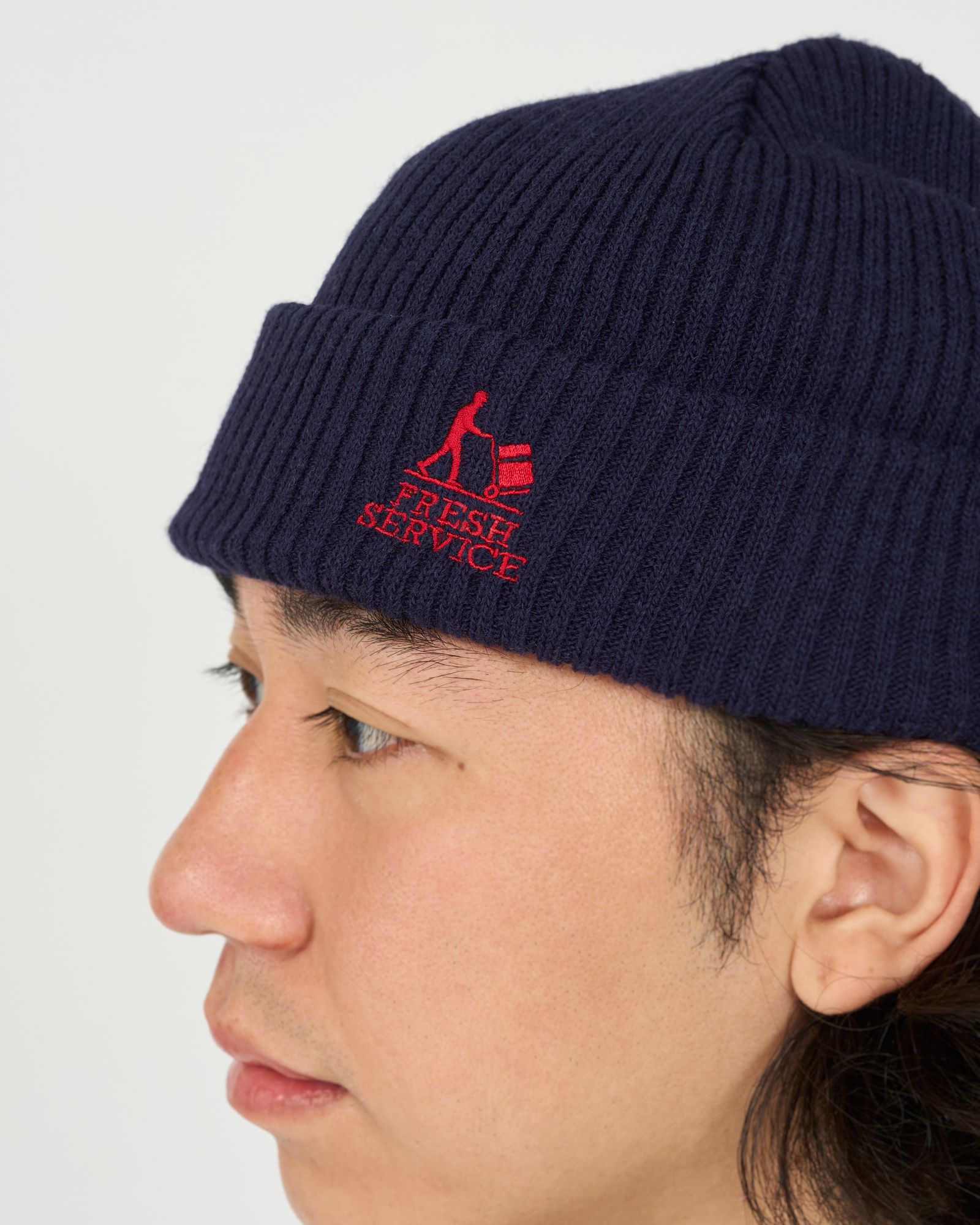 フレッシュサービス 26AW THERMAL RIB KNIT WATCH CAP(FSP263-90010)NAVY☆10月17日(土)新作発売！