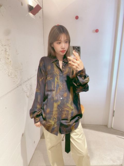 YOKE 新作PATTERNED REGULAR COLLAR SHIRT style.2024.8.23