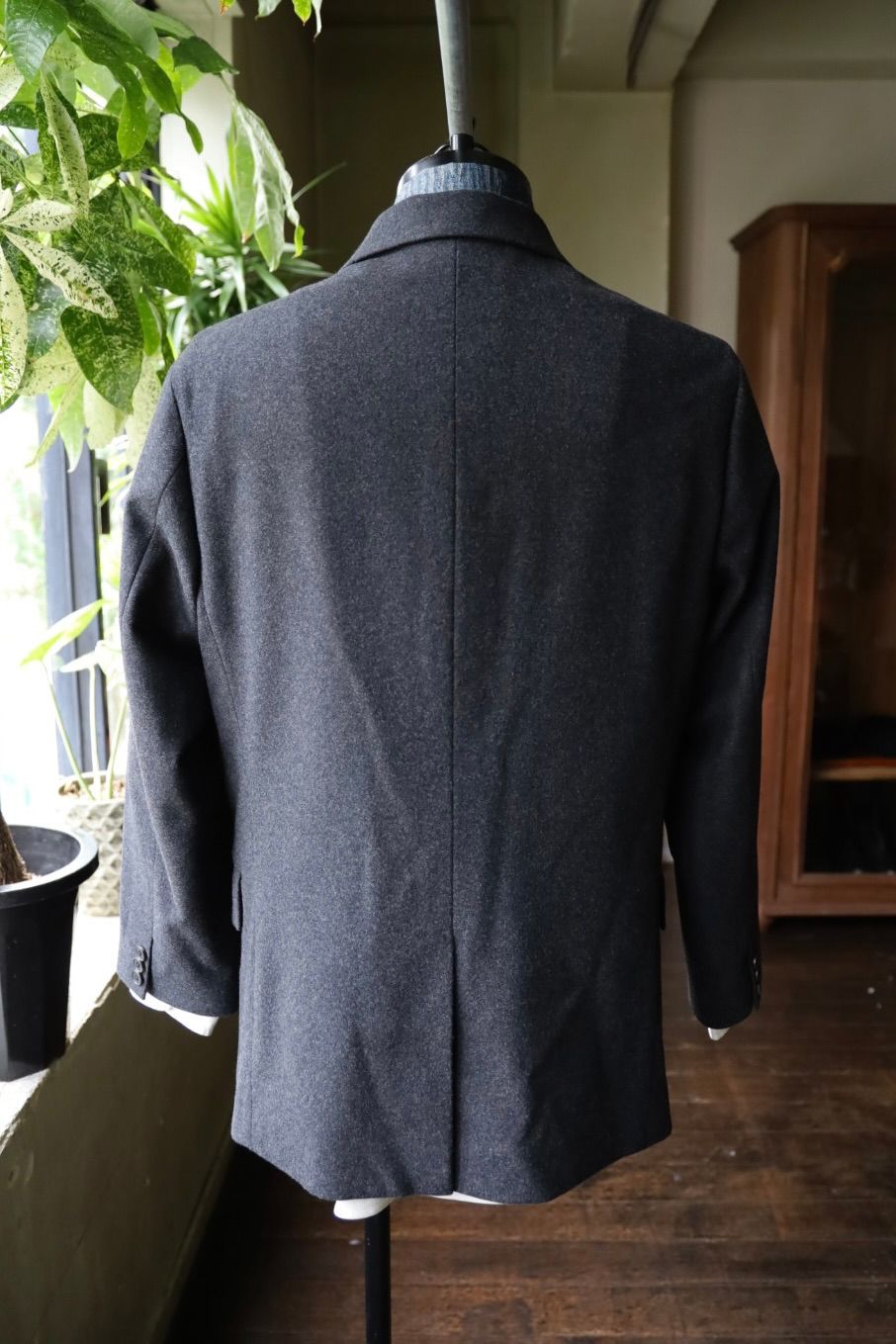 アプレッセ 2025 STYLE2 Wool Flannel Jacket(25AAP-01-34)CHARCOAL☆9月27日(土)発売！