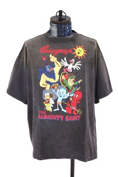 セントマイケル 26SS ALMITHY SAINT_SS T-SHIRT(SM-MK8-0000-008)BLACK☆5月16日(土)発売！