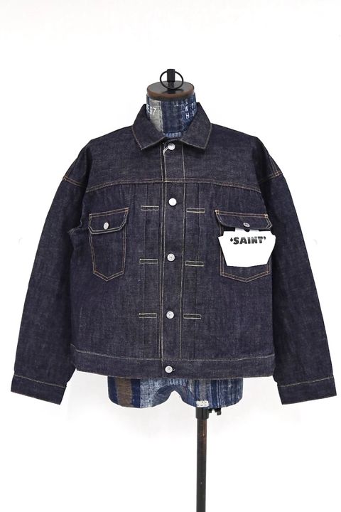 セントマイケル 26AW BBJ_DENIM JACKET REGID 2nd(SM-MK1-0000-C27)BLUE☆10月10日(土)発売！