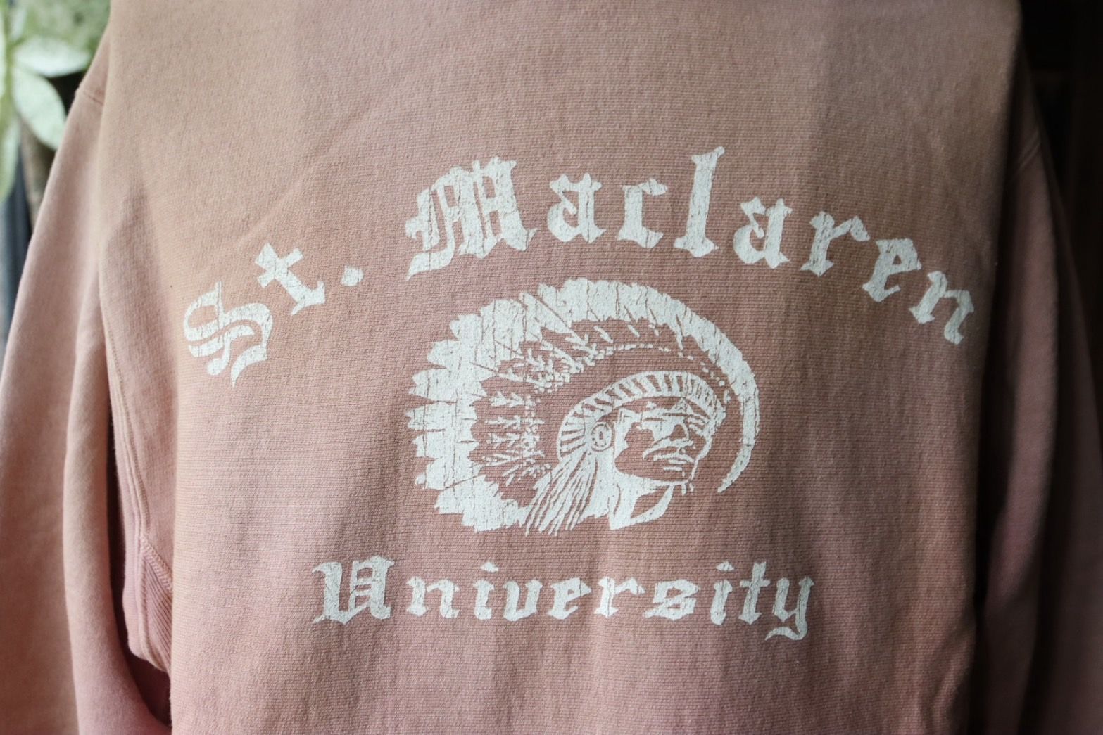 BOW WOW 25FWバウワウ ST. MACLAREN UNIV. HOODIE AGED(BW252-MUH)AGED PINK★10月4日(土)発売！