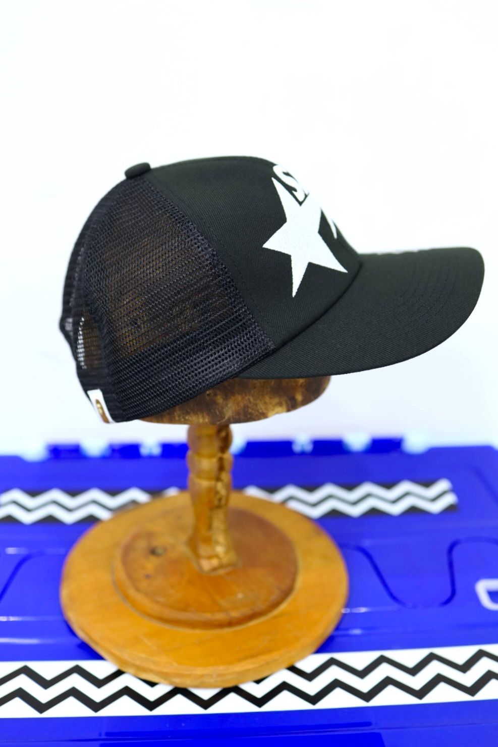 セントマイケル 26SS BAPE_MESH CAP(SM-MK8-0000-C59)BLACK☆2月7日(土)発売！